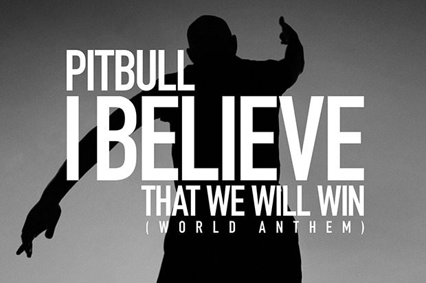 Pitbull Rolls Out Charity Single "I Believe That We Will Win"