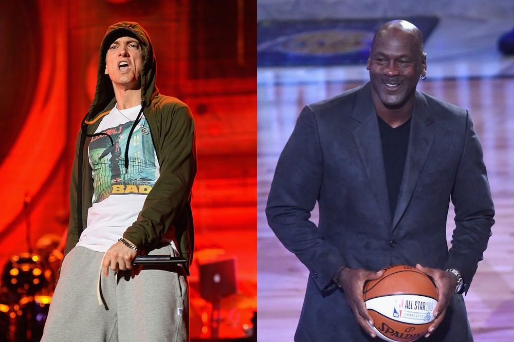 Eminem Once Invited Michael Jordan to Detroit So He Could Dunk on Him