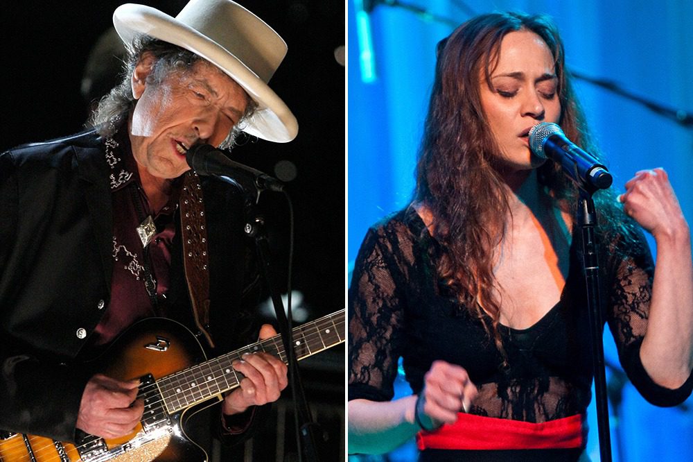 Fiona Apple Worked on Bob Dylan's New Album