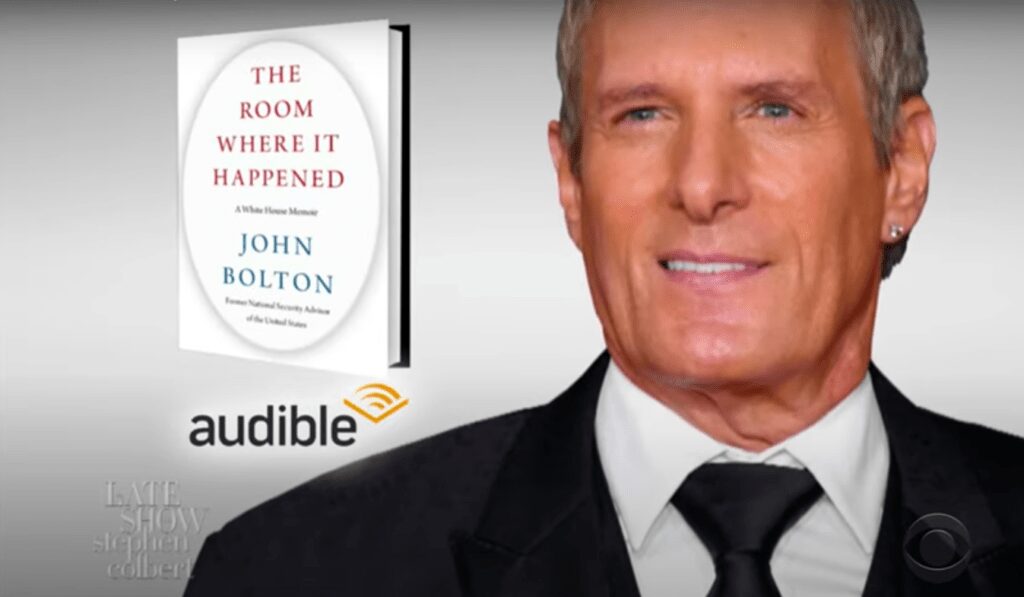 Boltons Unite: Listen to Michael Bolton Sing Excerpts From John Bolton’s New Book