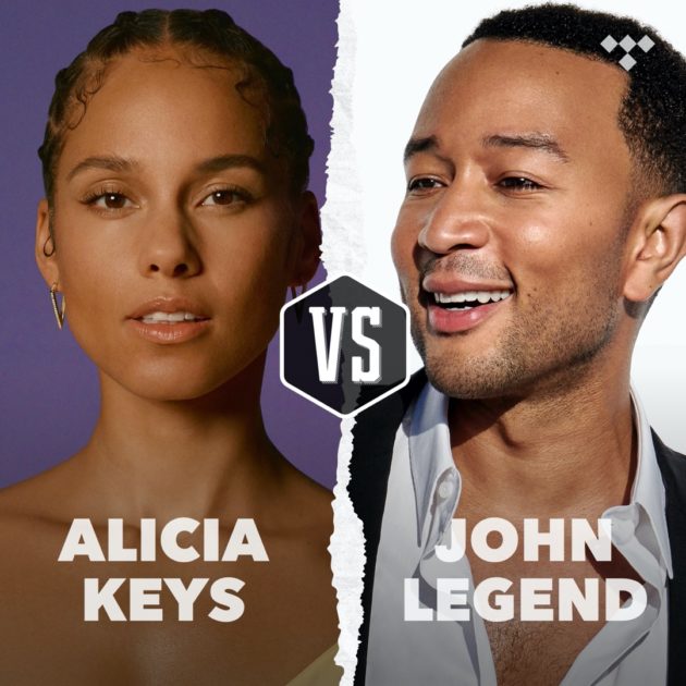 TIDAL: Alicia Keys vs John Legend