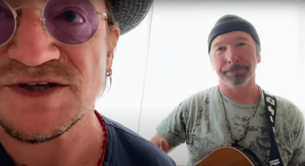 Watch Bono and the Edge Cover 'Stairway to Heaven'