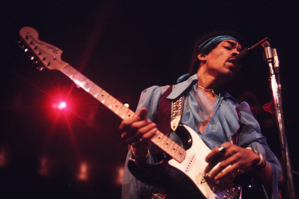 Jimi Hendrix's Japanese Sunburst Guitar Sells For $216,000 at Auction