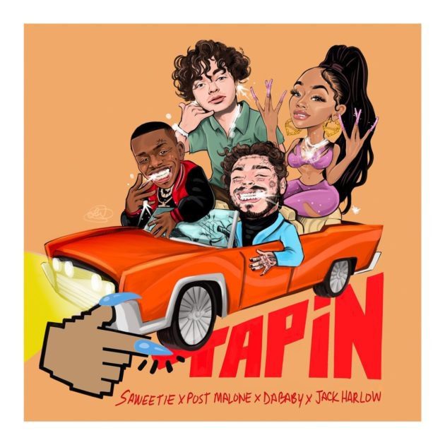New Music: Saweetie Ft. Post Malone, DaBaby, Jack Harlow “Tap In (Remix)”