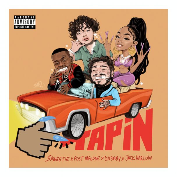 Saweetie – "Tap In" (Feat. Post Malone, DaBaby, & Jack Harlow)