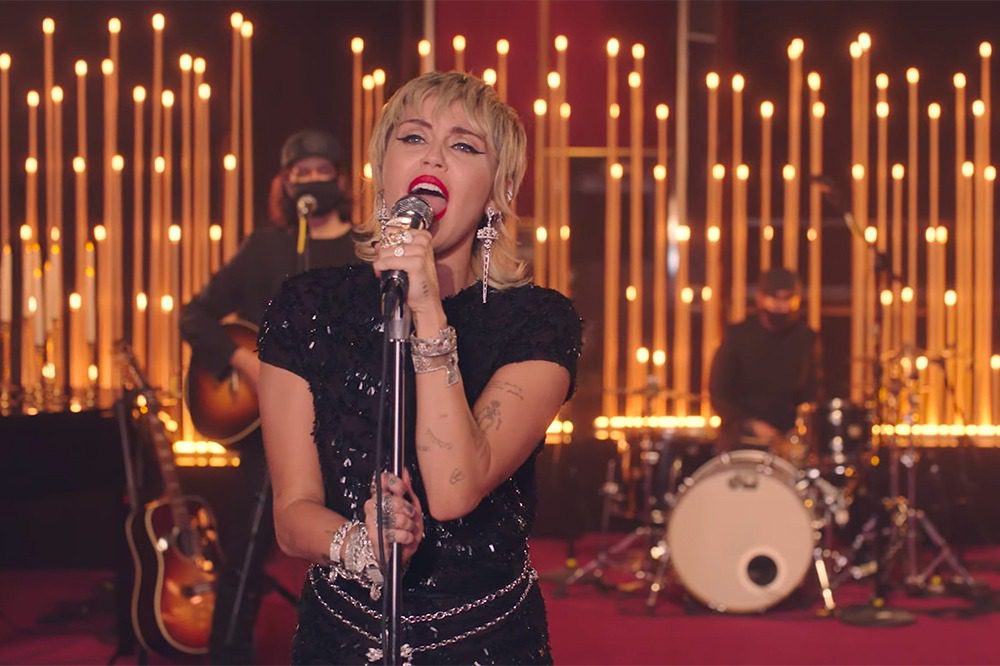 Miley Cyrus Jazzes Up Billie Eilish's 'My Future'