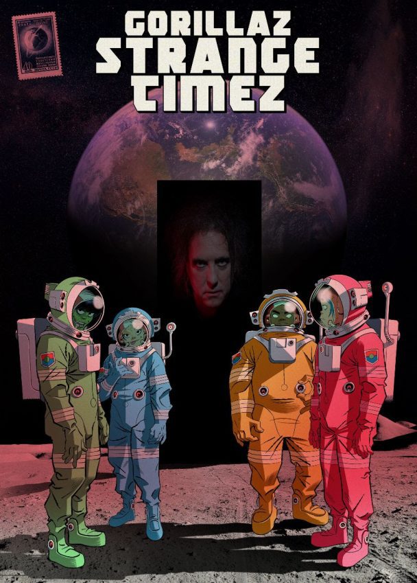 Gorillaz – "Strange Timez" (Feat. The Cure's Robert Smith)