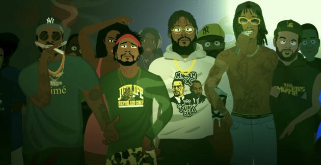 New Video: Smoke DZA Ft. Wiz Khalifa, Curren$y, Big K.R.I.T., Girl Talk “Santos House Party” | Rap Radar