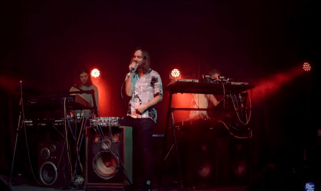 Tame Impala Play a Socially Distanced 'Borderline' on 'The Tonight Show'