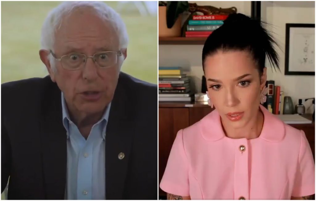 Halsey and Bernie Sanders Sit Down to Discuss Wealth Tax and Billionaires