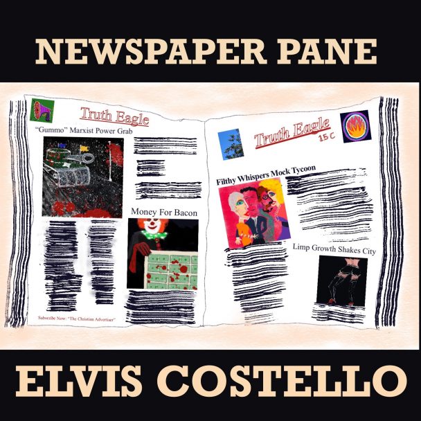 Elvis Costello – "Newspaper Pane"