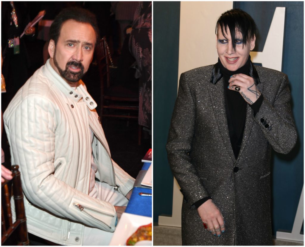 Nicolas Cage Told Marilyn Manson That He Turned $200 Into $20,000 Gambling and Donated It