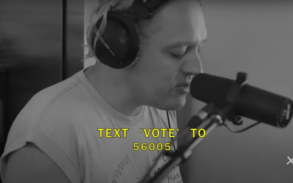 Arcade Fire's Win Butler Performs 'Culture Wars' For 'A Campaign to Make Your Vote Count'