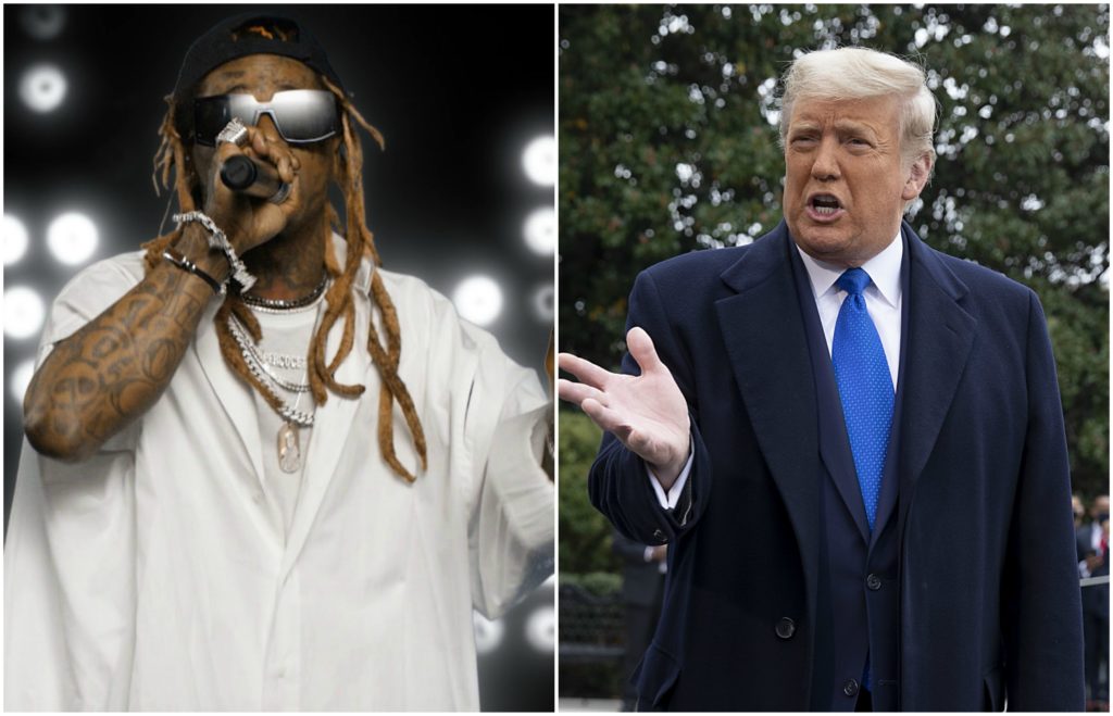 Lil Wayne Meets With President Trump, Endorses 'Platinum Plan'