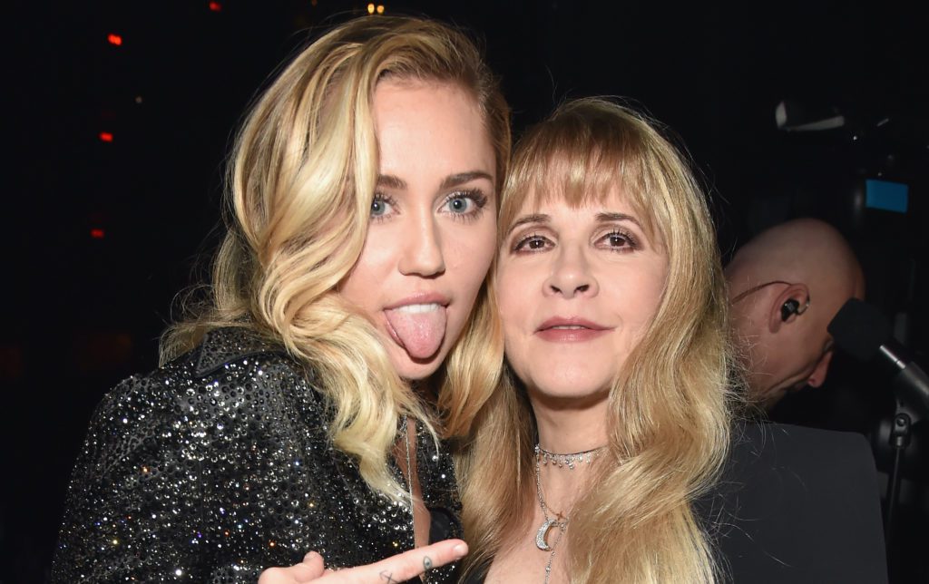 Miley Cyrus and Stevie Nicks Team for 'Edge of Midnight (Midnight Sky Remix)'