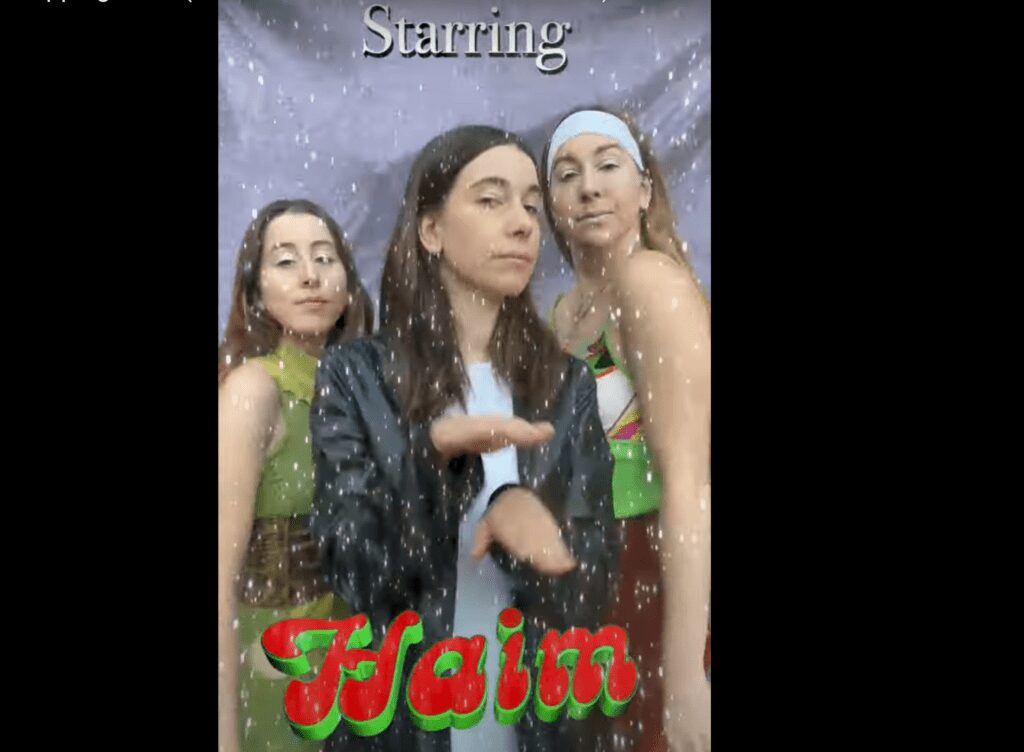 Haim Share the Anguish of 2020 on Their Version of 'Christmas Wrapping'