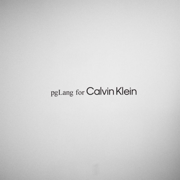 pgLang Partners With Calvin Klein; Releases Visual Project | Rap Radar