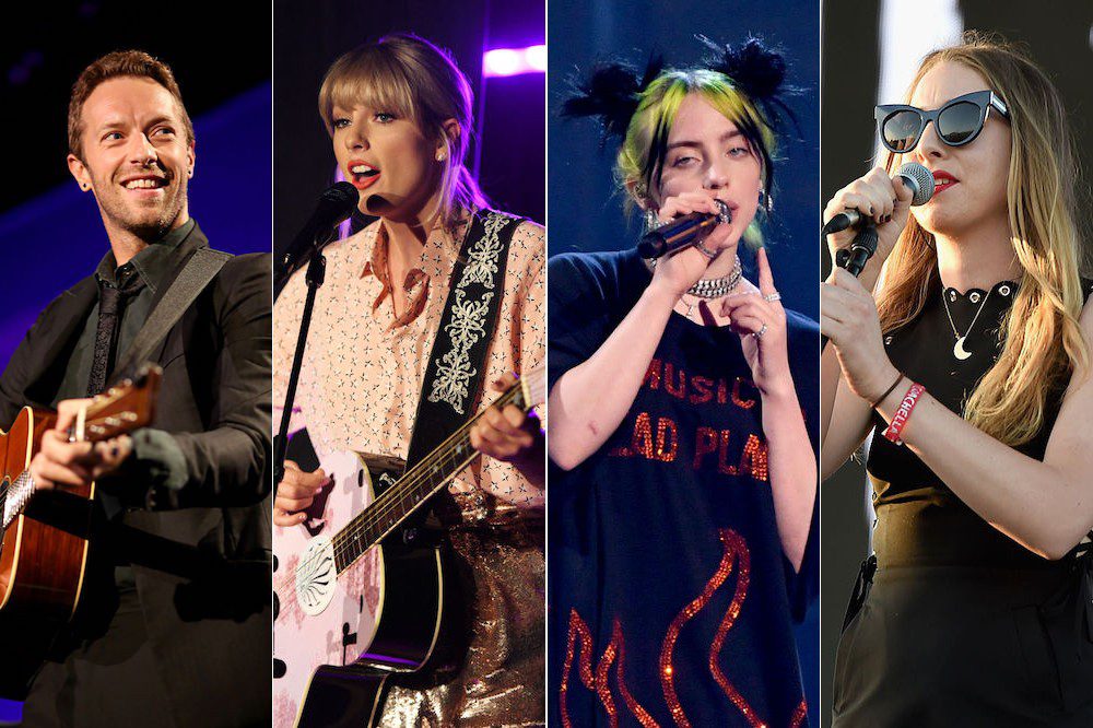 Taylor Swift, Chris Martin, Haim and Billie Eilish Set to Perform at 2021 Grammy Awards