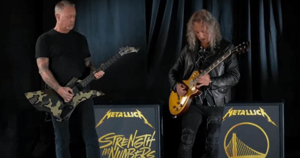 Watch Metallica Slay the National Anthem Before a Warriors Game