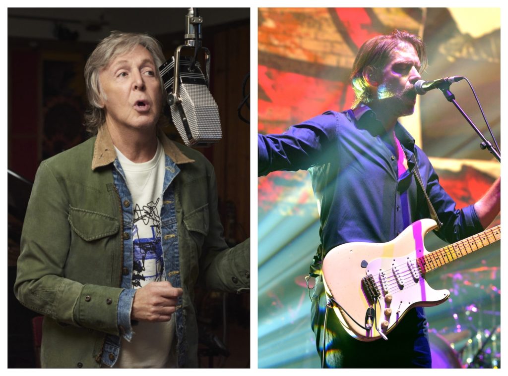 Radiohead Guitarist Ed O'Brien  Shares Remix of Paul McCartney's 'Slidin’'