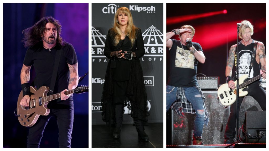 Foo Fighters, Guns N' Roses and Stevie Nicks to Headline BottleRock