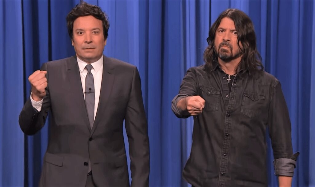 Dave Grohl Co-Hosts 'The Tonight Show Starring Jimmy Fallon'