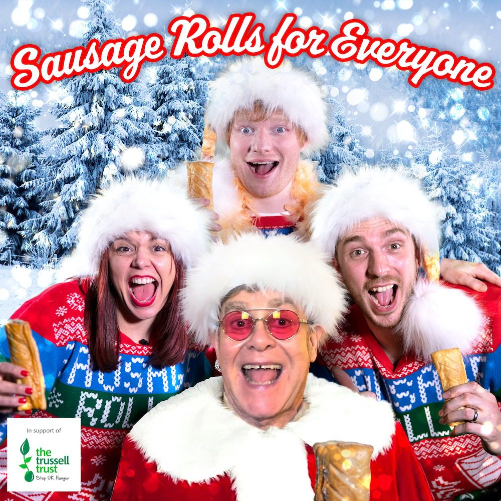 LadBaby Aim For Insane Christmas Number One Record With “Sausage Rolls” Feat. Ed Sheeran & Elton John
