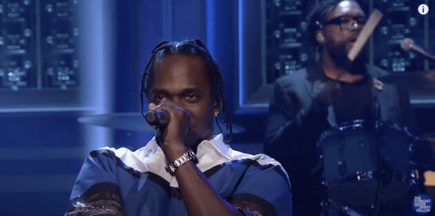 Pusha T “Dreamin Of The Past” On The Tonight Show