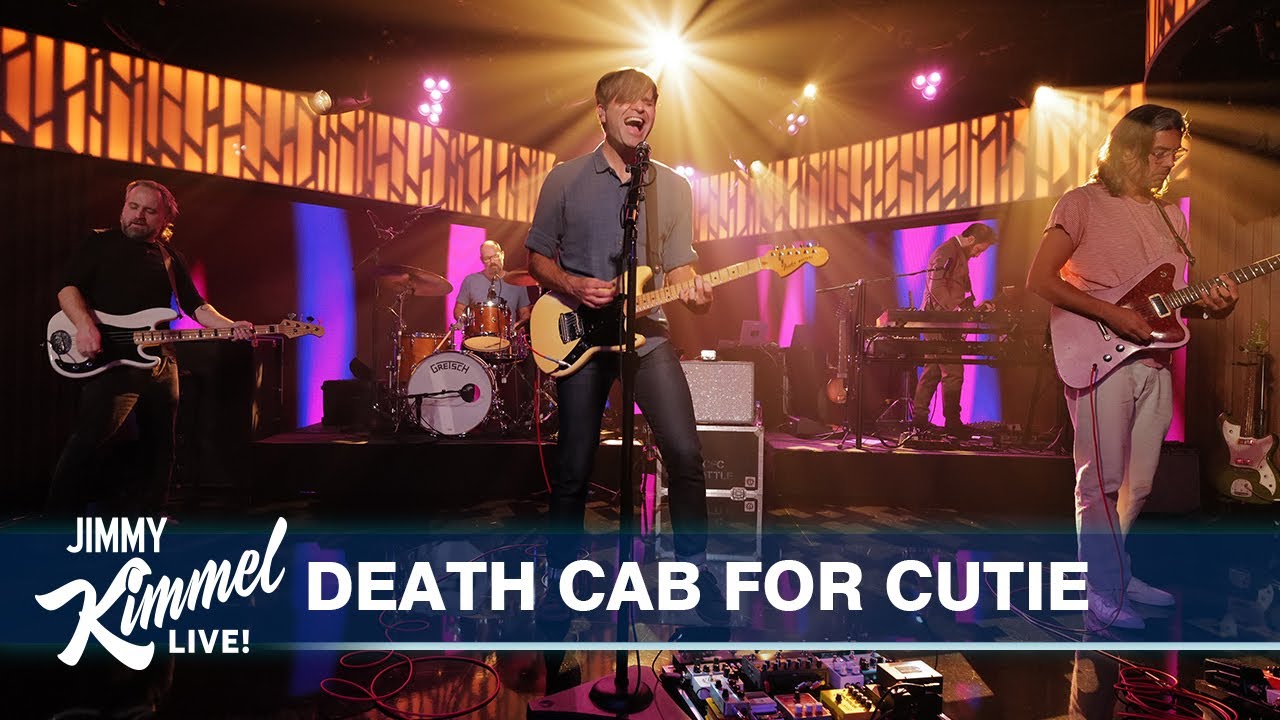 Watch Death Cab For Cutie’s Kimmel Concert And Stream Their New Album Asphalt Meadows