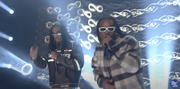 Quavo & Takeoff “Nothing Changed” On The Tonight Show Co-Starring Jack Harlow
