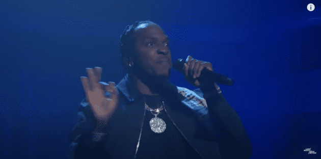 Pusha T “Just So You Remember” On Late Night