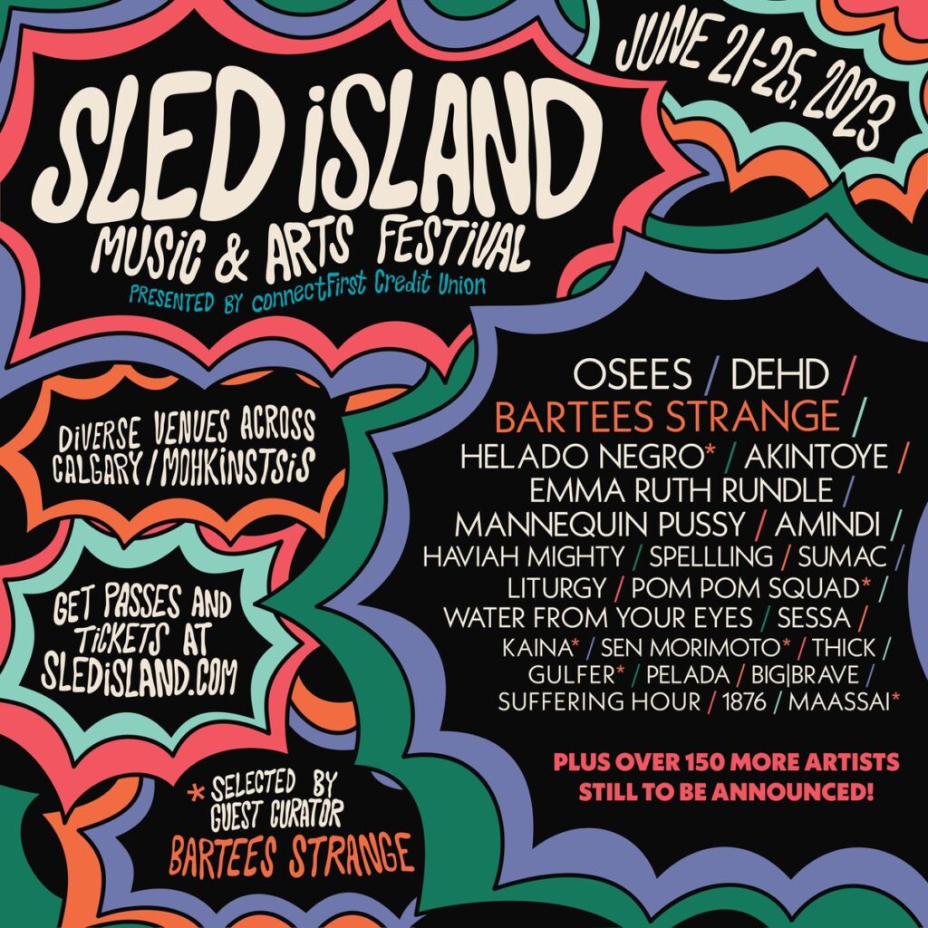 Sled Island Festival Announces 2023 Lineup, Curated By Bartees Strange
