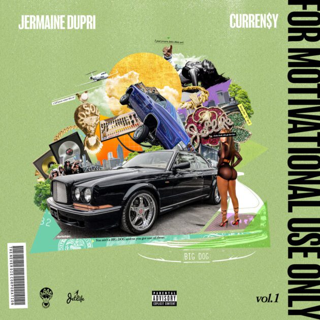 EP: Jermaine Dupri, Curren$y ‘For Motivational Use Only, Vol. 1’