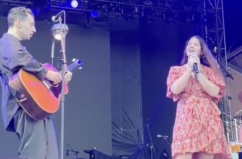 Watch Lana Del Rey Join Bleachers For Live Debut Of “Margaret” At High Water Fest
