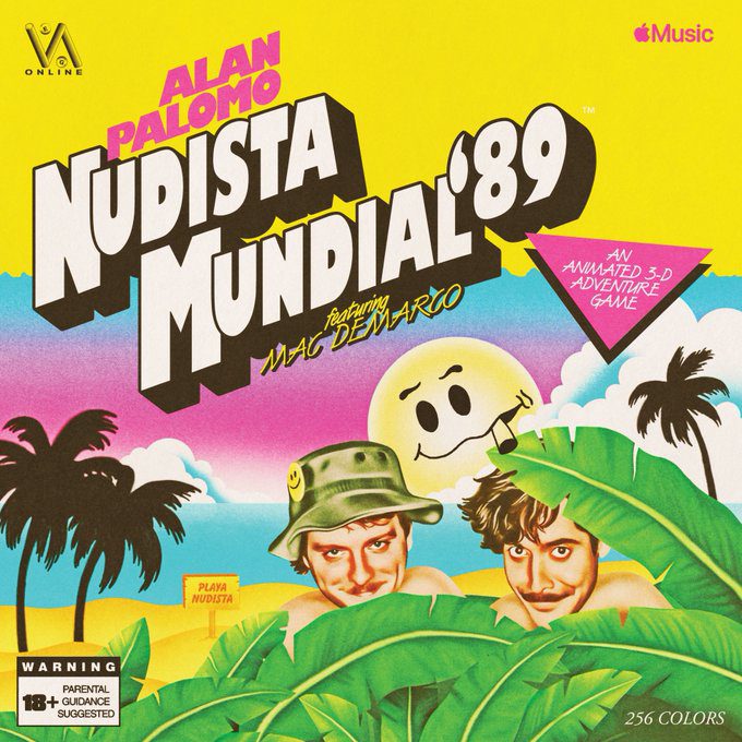 Alan Palomo – “Nudista Mundial ’89” (Feat. Mac DeMarco)