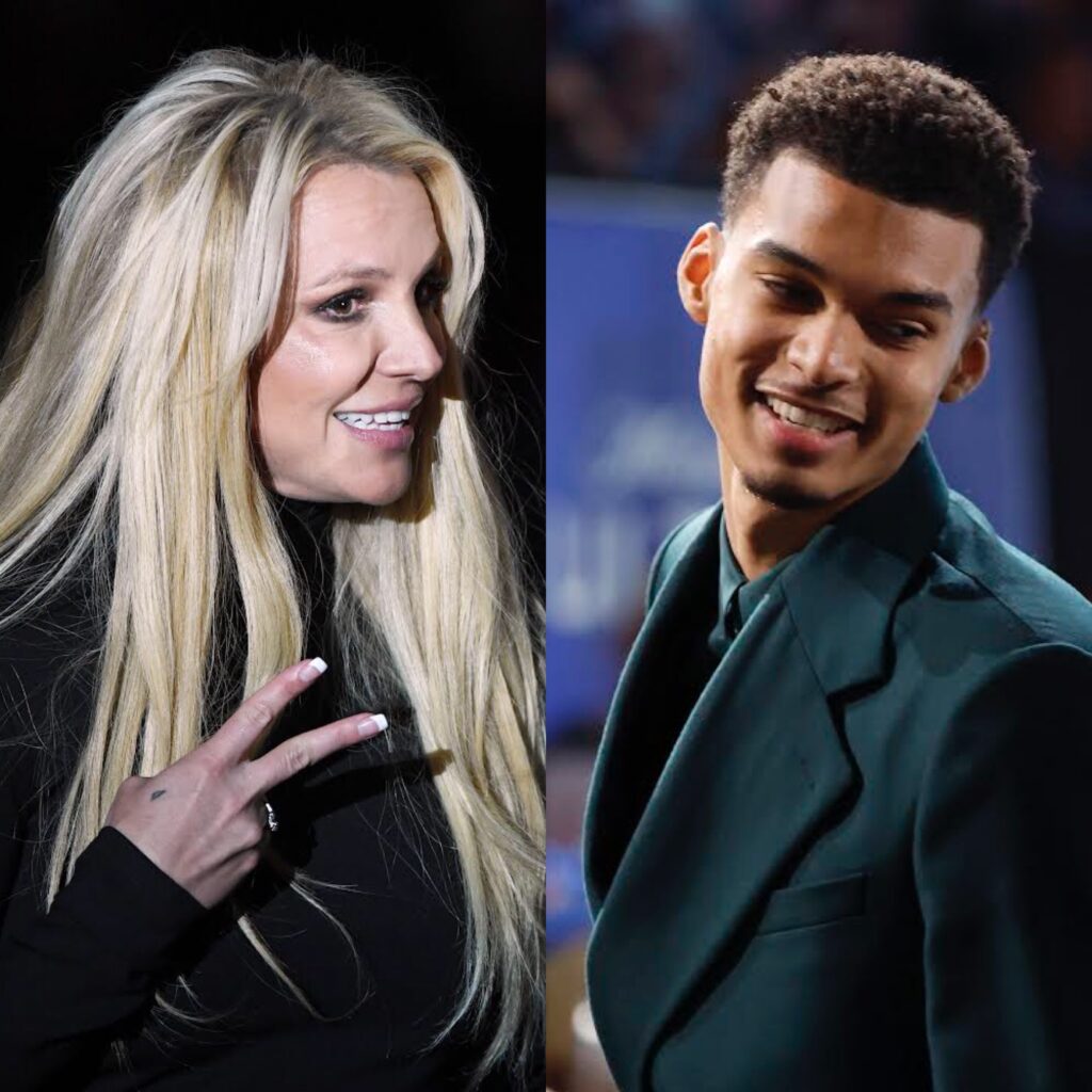 Britney Spears Slapped By NBA Rookie Victor Wembanyama’s Security