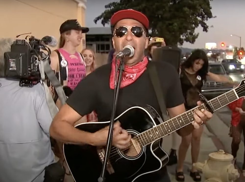 Tom Morello Plays Opening Of America’s Only Unionized Strip Club