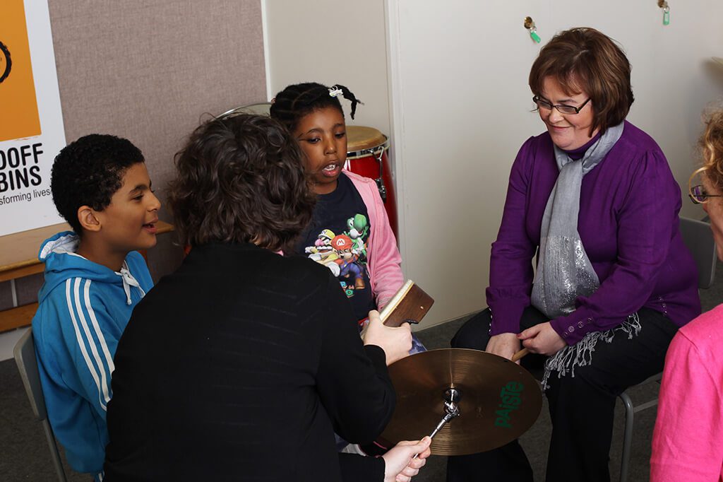 Susan Boyle Visits Nordoff Robbins Centre