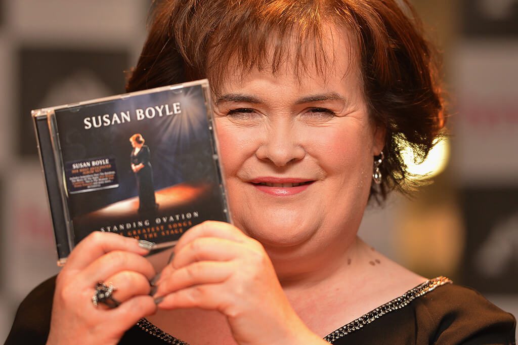 Susan Boyle Signs Her New Album At HMV Glasgow