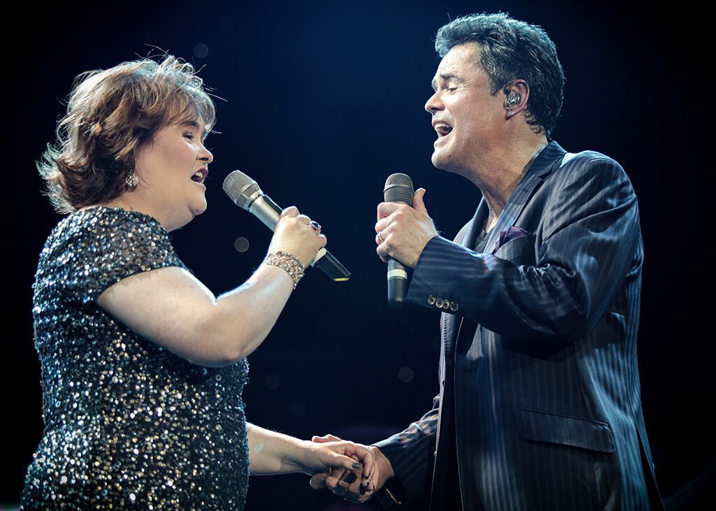 Donny And Marie Osmond Osmond Perform In London