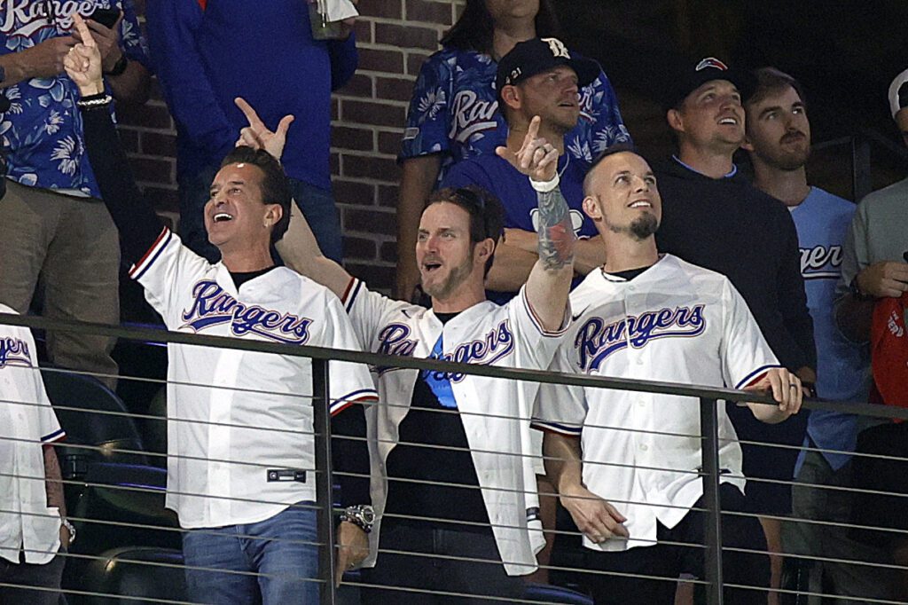 Creed Hold Press Conference About Soundtracking Texas Rangers’ ALCS