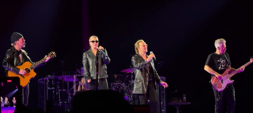 Watch Lady Gaga Join U2 For “Shallow” And Two Classics At Las Vegas Sphere