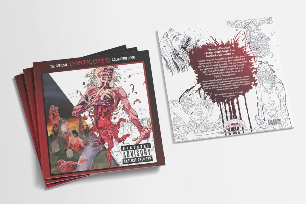 Cannibal Corpse Announce Coloring Book