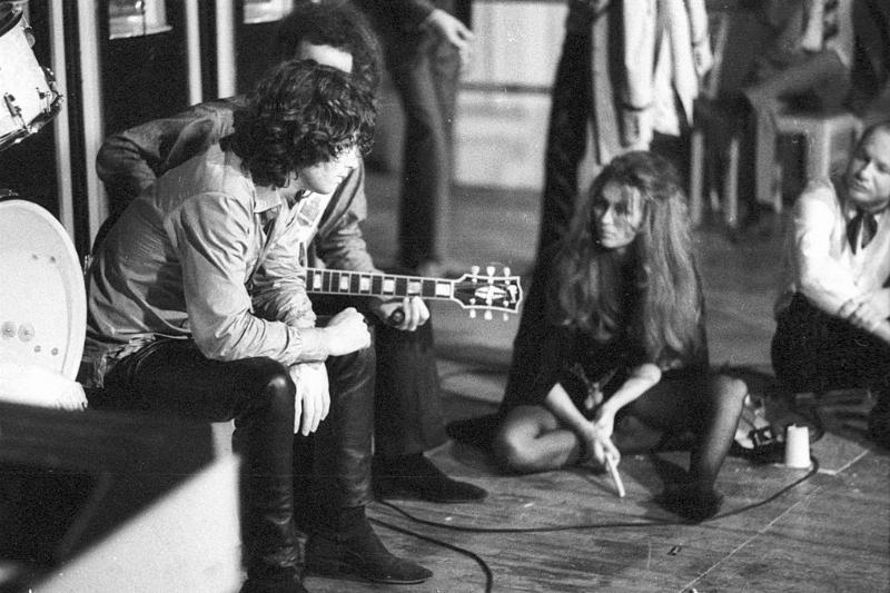 the doors backstage 1970