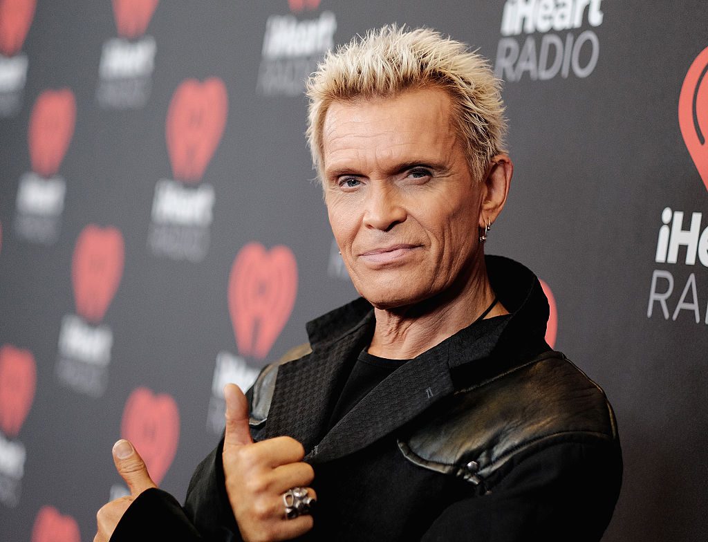 Billy Idol Should Lose The Platinum Blonde Spikes And Fake Tan