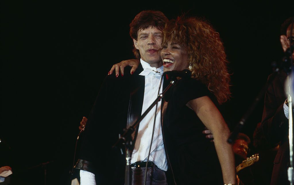 Mick Jagger And Tina Turner