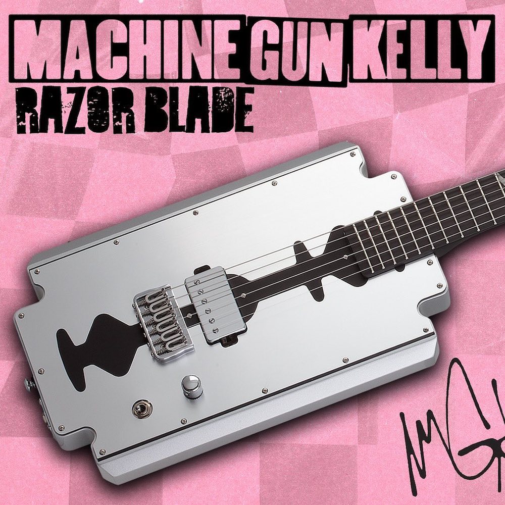 Machine Gun Kelly Addresses Backlash Over Razor Blade Guitar