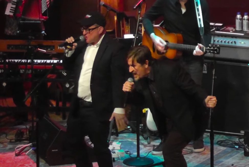 Watch The Mountain Goats’ John Darnielle & The Hold Steady’s Craig Finn Cover The Pogues At Sinéad & Shane Benefit