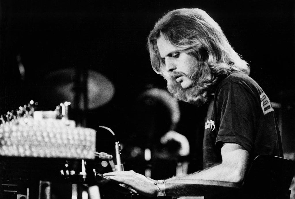 Don Felder playing the keyboard