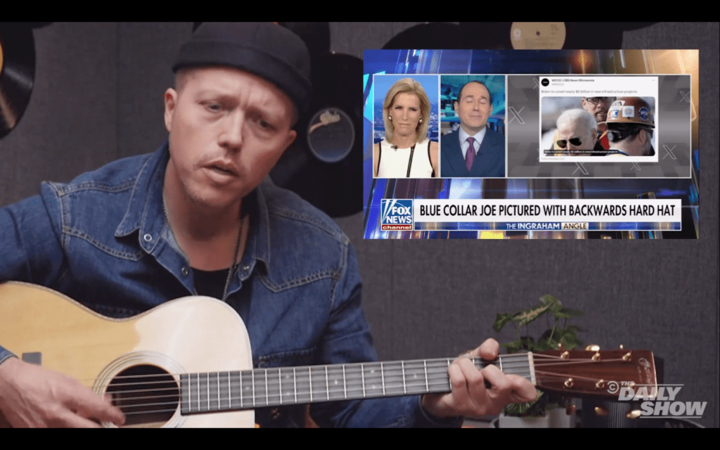 Watch Jason Isbell Turn Fox News’ Biden Headlines Into Song